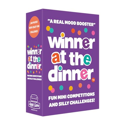 Gagnant au dîner : le jeu de société interactif pour animer vos repas de fête