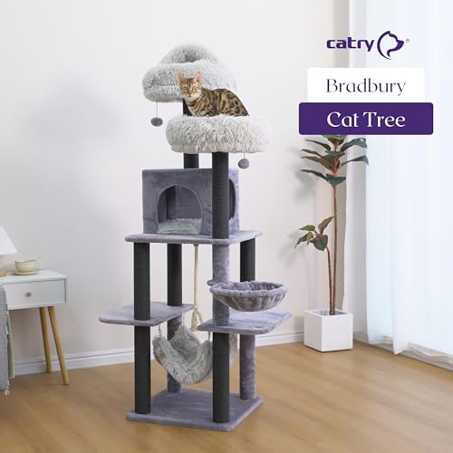 Arbol para Gatos Bradbury 7 Niveles con Camas y Rascadores miniatura 7
