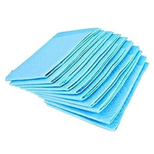 90 x 60 Cm|Unisex Adult Diaper| Super Absorbent Patient Undersheet| Disposable Under Sheet for Adults| for Hospital/Home Use| for Bed Protection (100)