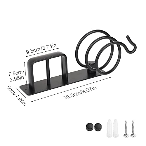 Tigerkinwit Supporto per asciugacapelli, Porta