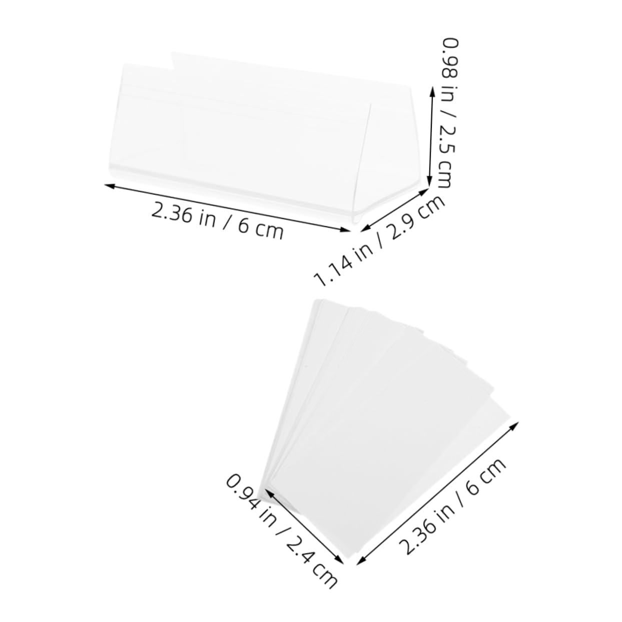 Sewroro 30pcs Transparent Sign Clips for Easy Organization Wire Shelves Storage Bins for Supermarket Pantry and Office Use