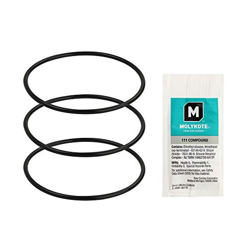 Image of APEC Water Systems Replacement O-Ring For ROES-50 3.5 inch OD Reverse Osmosis Water Filter Housings with Lubricant (O-RING-COMBO-B)