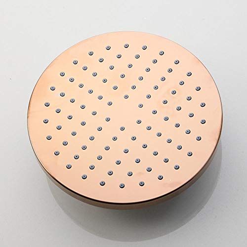 Douchette à main dorée rose pour baignoire moderne