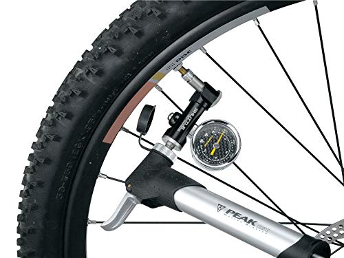Image of Topeak Shuttle Air Pressure Gauge Dial with Case | Case