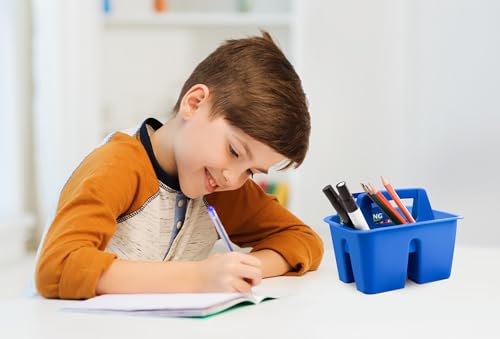 Storex Red Mini Classroom Caddy Organizer - Pack of 12 - Image 2