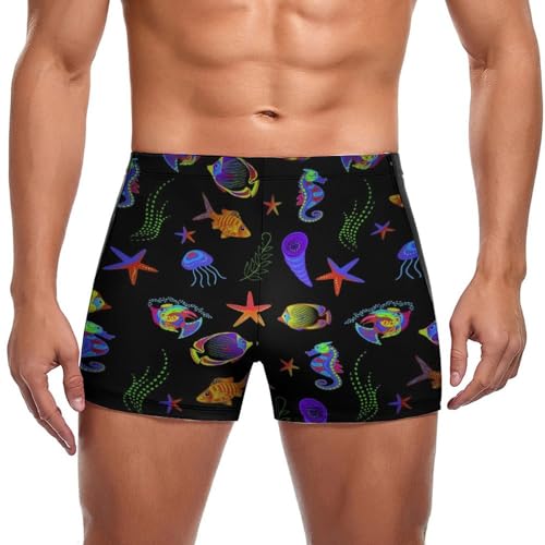 Short de bain homme motif étoile de mer pour vos vacances d'été