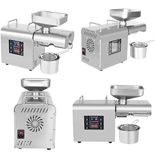 Expulsor De óleo De Aço Inoxidável Inteligente De 750 W, Visor Lcd, Tela Sensível Ao Toque De 5,25,