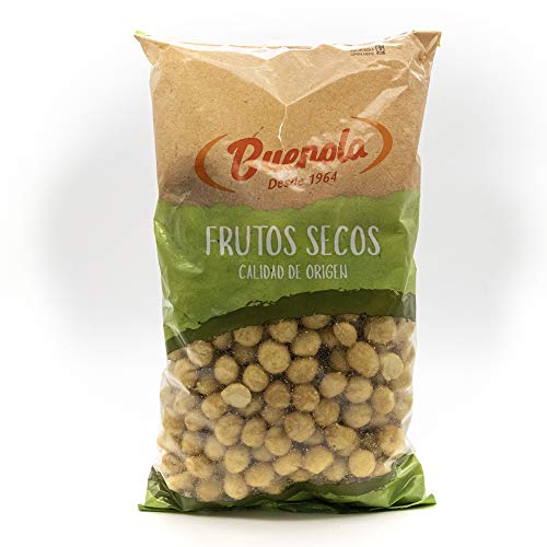 Nueces de macadamia fritas 1 kg– Marca: Buenola – Frutos secos naturales.
