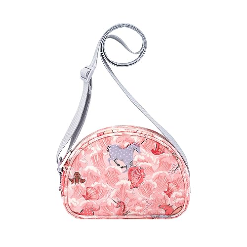 Cath Kidston Half Moon Cross Body Bag Unicorn Waves