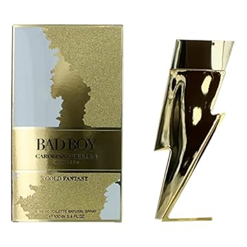 Bad Boy Gold Fantasy Carolina Herrera Edt Masculino 100ml