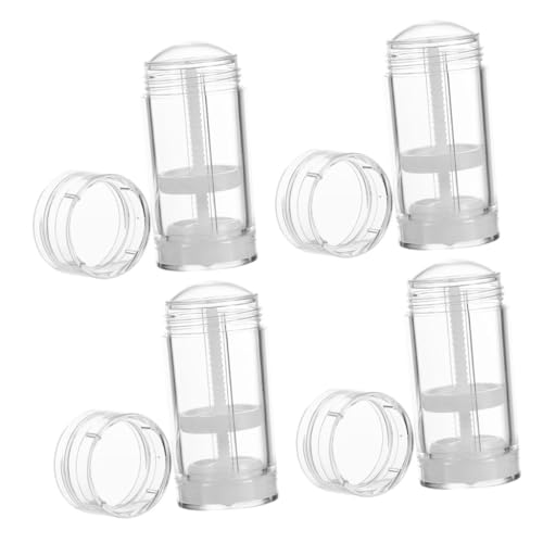 VALICLUD Kit De 4 Piezas para Hacer Brillo De Labios Artículos Esenciales para Viajes En Avión Botellas De Artículos De Tocador Dispensador con Bomba Kit De Viaje para Artículos De