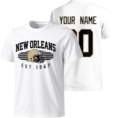Image of ANTKING T Shirt Custom Short Sleeves for Men Women Youth | Crew Neck T Shirt with Custom Name Number Gift