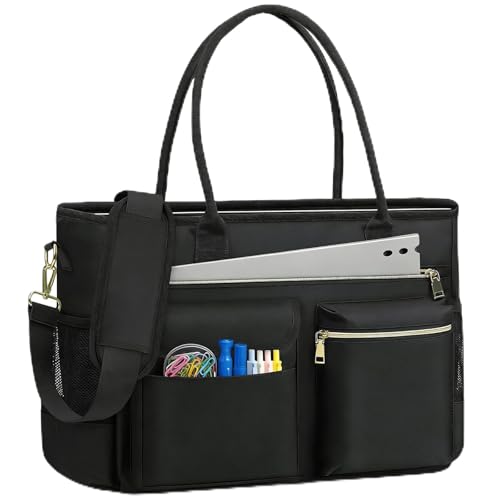 Bolso para portátil de 15,6 pulgadas GAESHOW maletín impermeable bolsa de trabajo grande