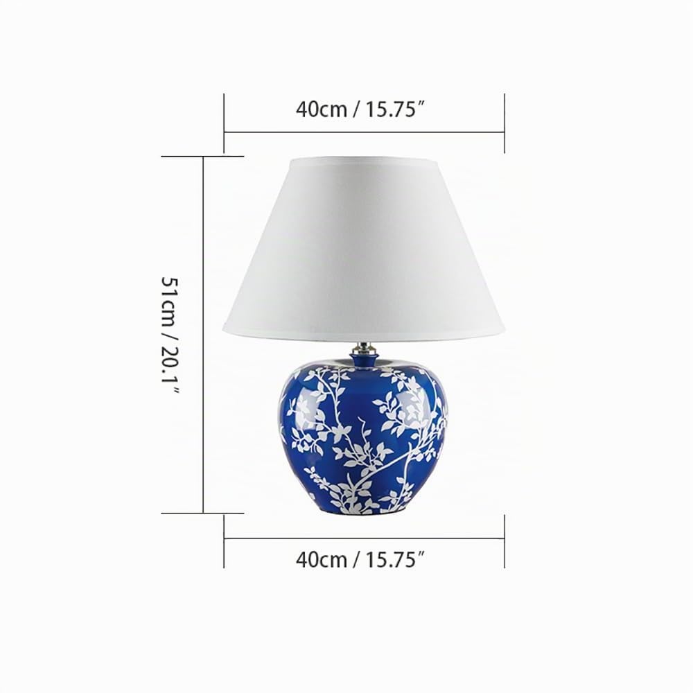 Moderna Lampada da Tavolo in Ceramica a Led Creativo Stile Americano Scrivania Luci Casa Soggiorno Camera da Letto Comodino Decorazione (Stile 9)