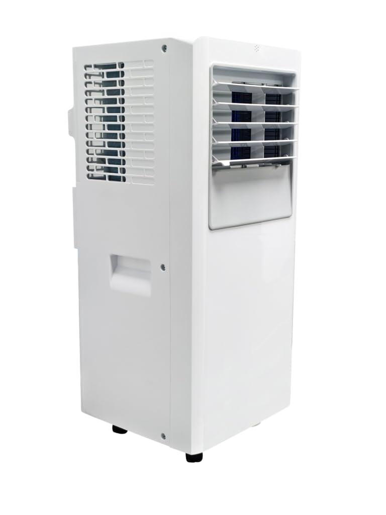 Qlima Climatizzatore Mobile P 3020 – 2000 W – 7000 BTU – Compatto e Mobile – per Ambienti fino a 65 m³ – Raffreddamento e Deumidificazione – Modalità Sonno e Timer – con Telecomando – R290