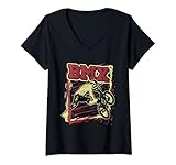Photo Gallery donna vintage retro bici bmx pilota freestyle stunt biker maglietta con collo a v Photo Gallery donna vintage retro bici bmx pilota freestyle stunt biker maglietta con collo a v