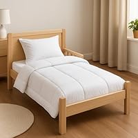 Luxurious Microfibre Cot Bed Duvet Quilt for Kids – Super Soft, Lightweight & Hypoallergenic Baby Bedding – Warm & Breathable Toddler Blanket for All Seasons (Cot Duver - 7.5 Tog)