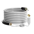 Giraffe Tools 50FT Heated Water Hose for RV with GFCI, 5/8" I.D Lead and BPA Free Heated Drinking Hose for Camper Withstand Down to -40? 533 Watts