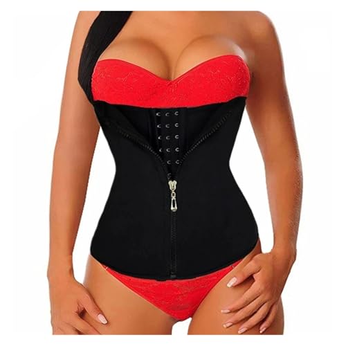 Cinturón Lumbar Ajustable Corrector De Postura Entrenador De Cintura para Mujer Shapewear Cinturón Corsé(M)