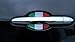 Italian Flag Car Auto Door Handle Trim Molding Scratch Protector 2 Door Pack