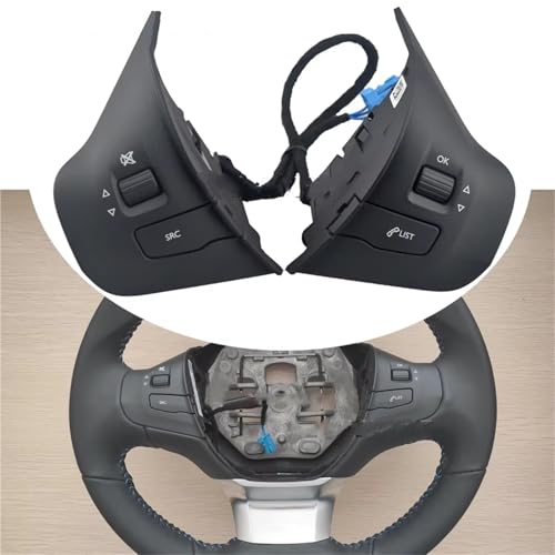 Bouton commande volume audio du volant Peugeot 2008 308 switch commutateur - 2
