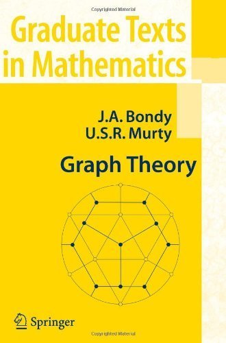 Graph Theory: (Graduate Texts in Mathematics) by Adrian Bondy (2007-10-27)