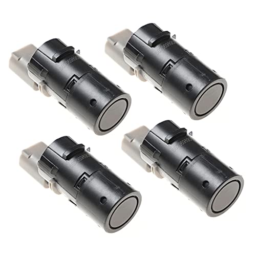 Wivplex 4 Uds Parktronic PDC Sensor de Aparcamiento 66206989069, for, E39 E46 E53 E60 E61 E63 E64 E65 E66 E83 X3 X5 206 989 069 66216911838 Sensor PDC de Asistencia de estacionamiento