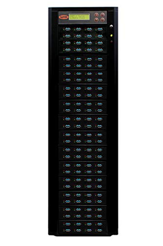 Image of Systor 1 to 103 USB 3.0 /3.1 Duplicator 6GB /Min - SYS-USB30100-103 | Standalone USB duplicator and sanitizer for flash memory drives with copier and storage drive eraser, speeds up to 100MB /sec.