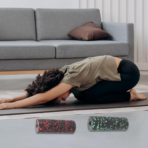 Set de 2 mini rodillos de espuma para ejercicio Zerodeko, cilindros huecos ligeros para masaje muscular y alivio tisular profundo, portátiles para fitness, viaje y entrenamiento en casa miniatura 5