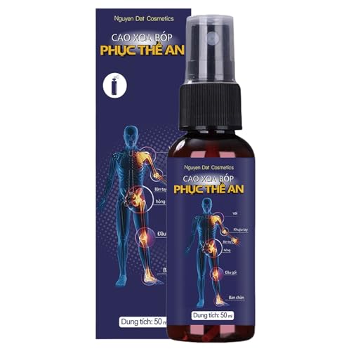 Spray Articular Calmante - 50ml Calmante Para Malestar - Spray para Cuello y Articulaciones,para Cuello Cintura Pies Noche Entrenamiento Viaje Oficinas Interior Exterior Pierna Hombros