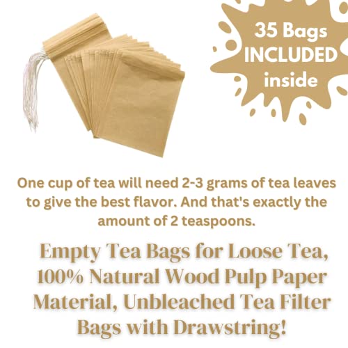 Thyroid Hero For Thyroid Balance Support Herbal Tea With 8 Functional Herbs For Thyroid Health (35 Tea Bags Included) #TOP6