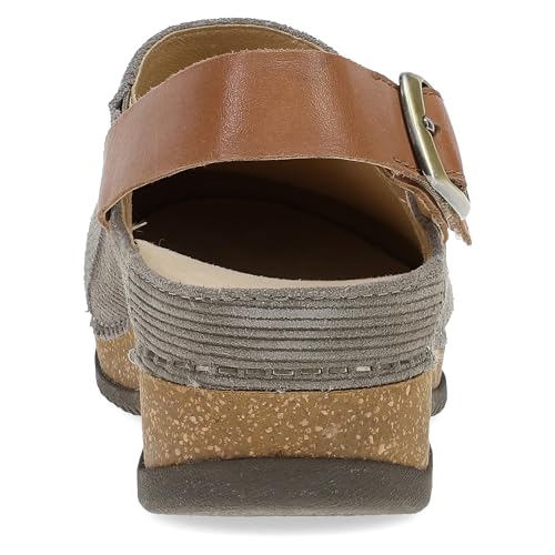 Image of Dansko Merrin Sling-Back Mule Clog for Women-Dual-Density Cork /EVA Midsole and Lightweight Rubber Outsole Provide Durable and Comfortable Ride