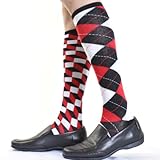 Angelina Men's Cotton Fancy Knee High Socks, #2537