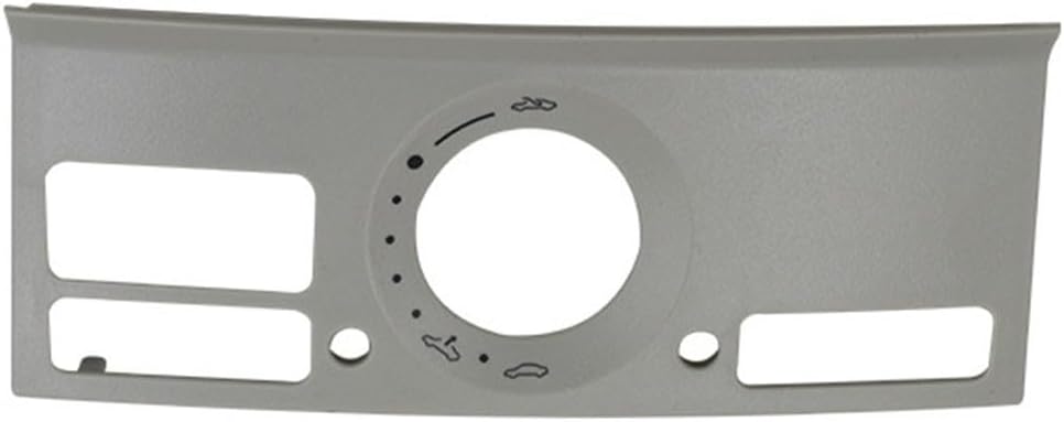 Simplistic Style Combined with Functionality in These Compatible Top Lights Covers (Small Semicircle Gray)