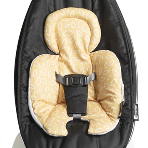 Image of 4moms RockaRoo and MamaRoo Infant Insert, Machine Washable, Cool Mesh Fabric, Reversible Design, Yellow