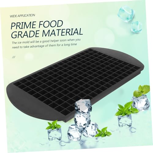 2 piezas bandeja de cubos de hielo de silicona cuadrada mini miniatura 6