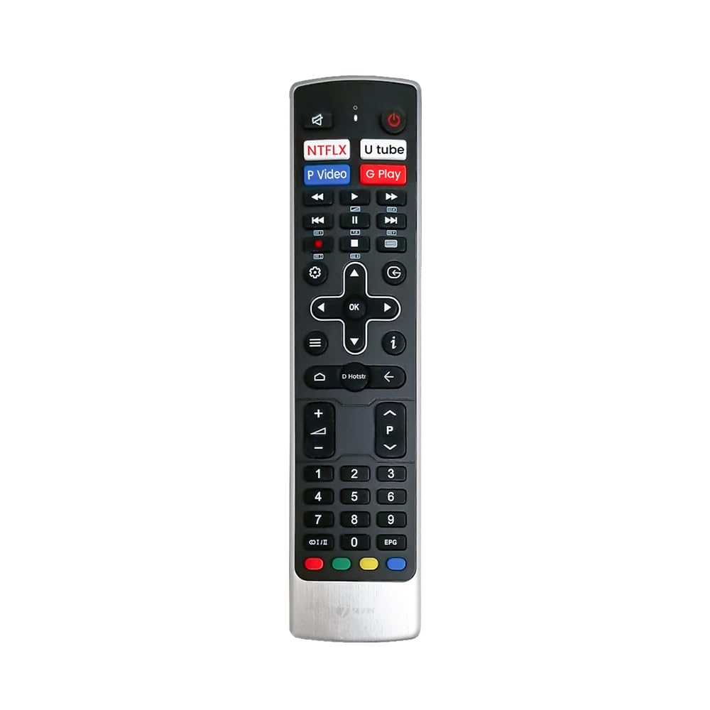 See full amazon price history chart for 7SEVEN® Compatible with VU TV Remote and Replacement of Original iconium pixelight 4K Smart Android LED UHD HD vu remotes of Any Models or inches TV with Netflix YouTube Prime Video HOTstar Hotkeys 7SEVEN® Compatible with VU TV Remote and Replacement of Original iconium pixelight 4K Smart Android LED UHD HD vu remotes of Any Models or inches TV with Netflix YouTube Prime Video HOTstar Hotkeys (B09SD8NLW2) Amazon Price History, Amazon Price Tracker