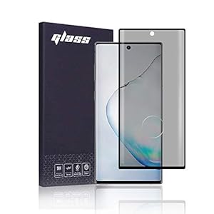 FiiMoo Privacy Schutzfolie Kompatibel mit Samsung Galaxy Note 10, [3D-Vollabdeckung][Case Friendly], Privacy Anti-Spy…