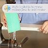 Scrub Daddy, Sponge Daddy - Dual Sided Sponge & Scrubber, Traditional Shape, FlexTexture, Soft in Warm Water, Firm in Cold, Deep Cleaning, Dishwasher Safe, Multiuse, Scratch Free, Odor Resistant, 4ct