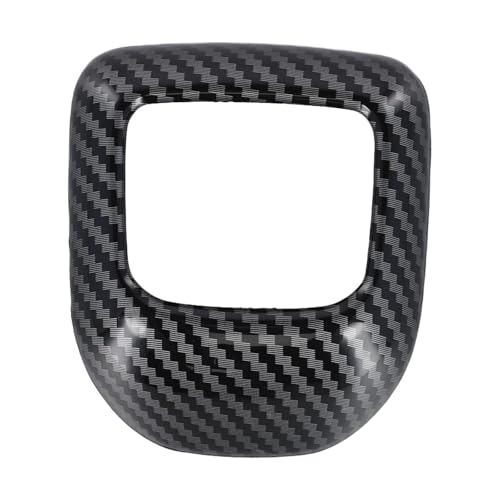 Carbon Fiber Look Gear Shift Knob Cover Trim for Rogue 2021C2024, ABS Material, Black