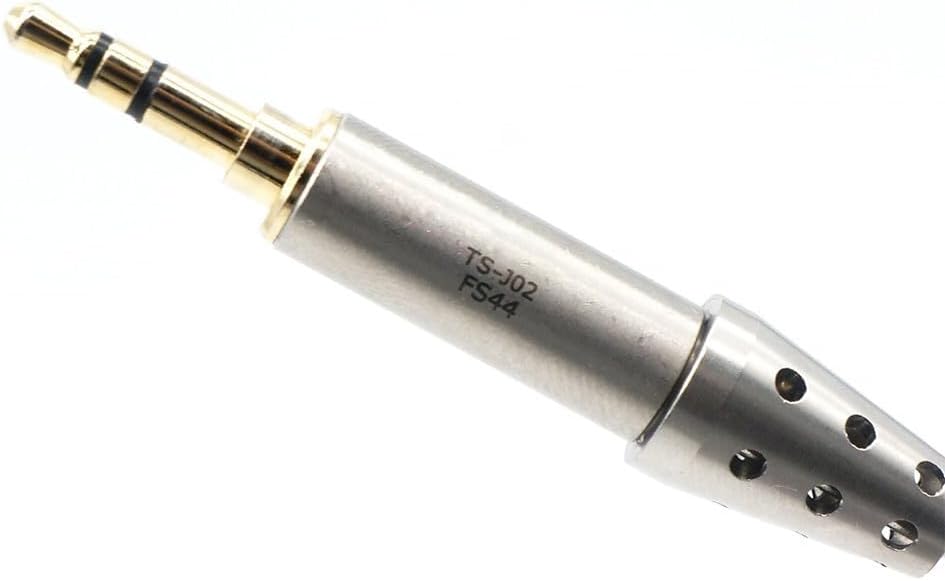 Soldering Iron Tip For TS1C TS80 Soldering Station, TS-B02, TS-D25, TS-J02, TS-K4, 3.5mm Plug-in Heating Core, Steel Fine Point Solder Tips(TS-J02)