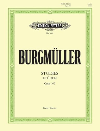 Image of 12 Etudes (Brilliant and Melodious Studies) Op. 105 for Piano (Edition Peters)