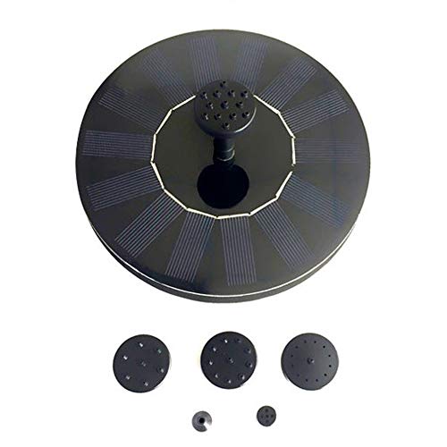 Galapara Solar Power Spray Fountain Pump Energy-saving Plants Watering Kit For Bird Bath Garden Yard Pond 7V 1.4W