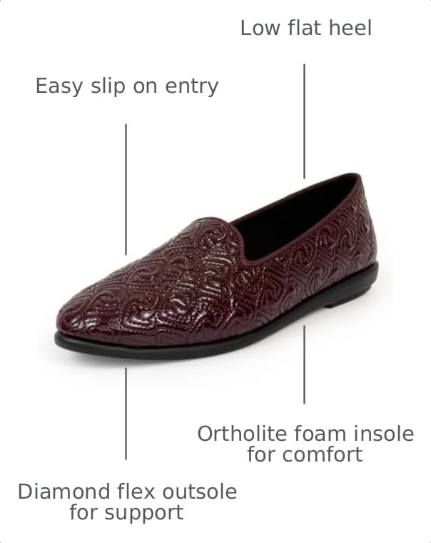 Image of Aerosoles Women's Betunia Slip-On Loafer with Memory Foam Footbed