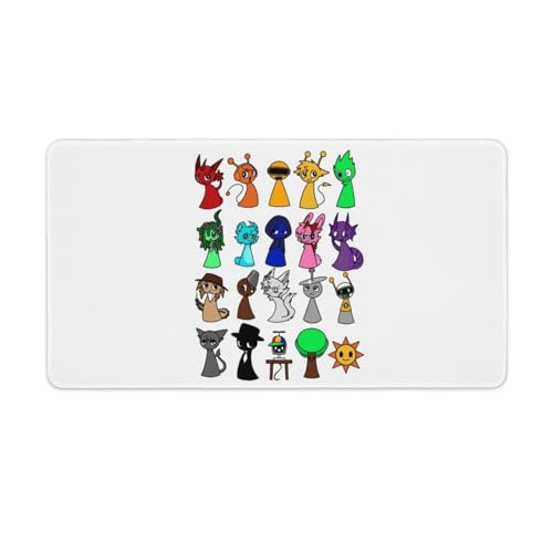 Sprunki �X�v�����L�[ �f�X�N�}�b�g ���h�~�S�����e�[�u���}�b�g �I�t�B�X ���� �z�[���f�X�N �����f�X�N�}�b�g �y���ď�v 40X75cm