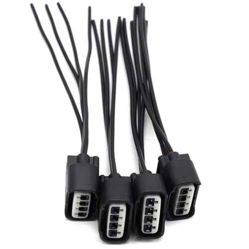 Conector arnés impermeable de bobina para Lexus HS250h 2010-2012 de 4PCS