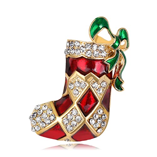 Broche polyvalente élégante pour corsage et chaussette de noël accessoire de mode