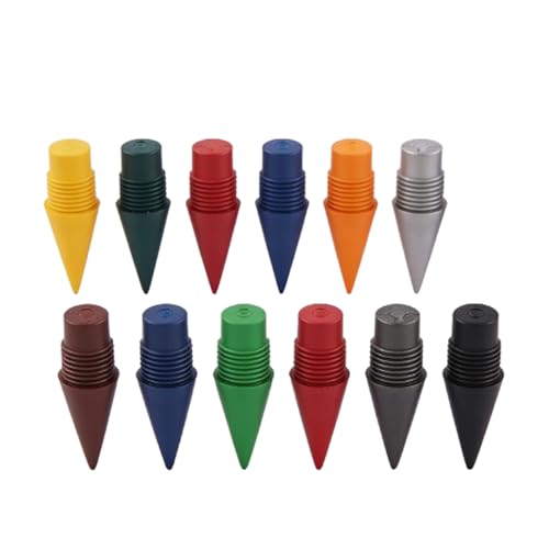 everpen Pencil Forever Pencil Metal Alloy Writing Instrument That Never Needs Sharpening Reusable Metal Inkless Pencils Ideal for Writing & Drawing (12 Colored Pen Tips)