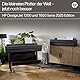 HP DesignJet T250 24 Zoll (61 cm 5HB06D), Großformatdrucker, Plotter, Standard A4-A1, 76 A1-Drucke/Stunde, Wi-Fi, Ethernet, USB, 2400x1200 dpi, Recyceltes Metall, 2 Jahre Garantie, HP Click, Schwarz