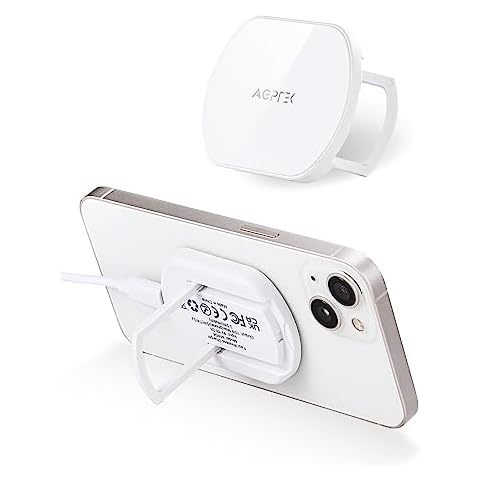 AGPTEK Magnetic Wireless Charger with Stand Cover